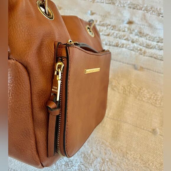 Steve Madden cognac small handbag - Picture 10 of 11